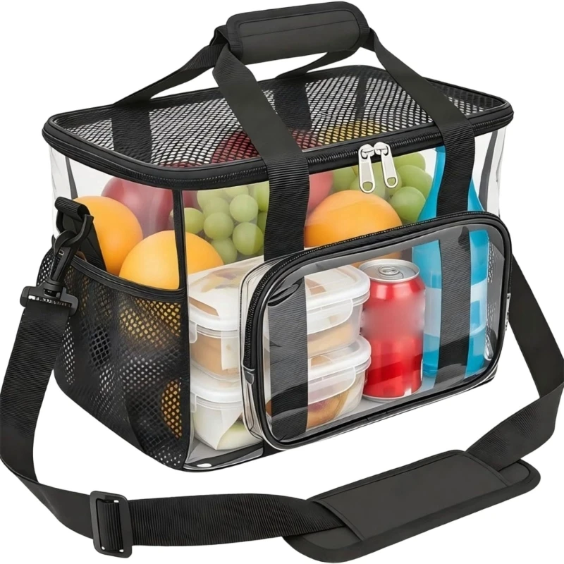 Durable See Through Bag 15L Capacity With Multiple Sections For Work School Outings And Activities 55KF
Durable See Through Bag 15L Capacity With Multiple Sections For Work School Outings And Activities 55KF