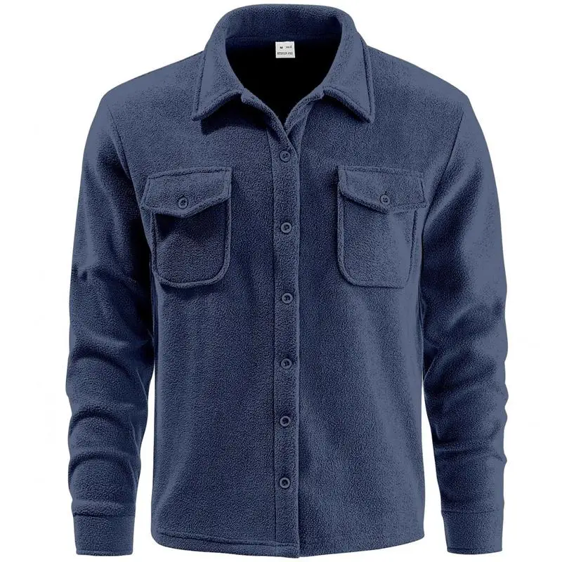 Men's Casual Fleece-Lined Workwear Jacket Shirt Outdoor Tactical Huntwear Long Sleeve Lightweight Polyester Non-Shrinking
Men's Casual Fleece-Lined Workwear Jacket Shirt Outdoor Tactical Huntwear Long Sleeve Lightweight Polyester Non-Shrinking