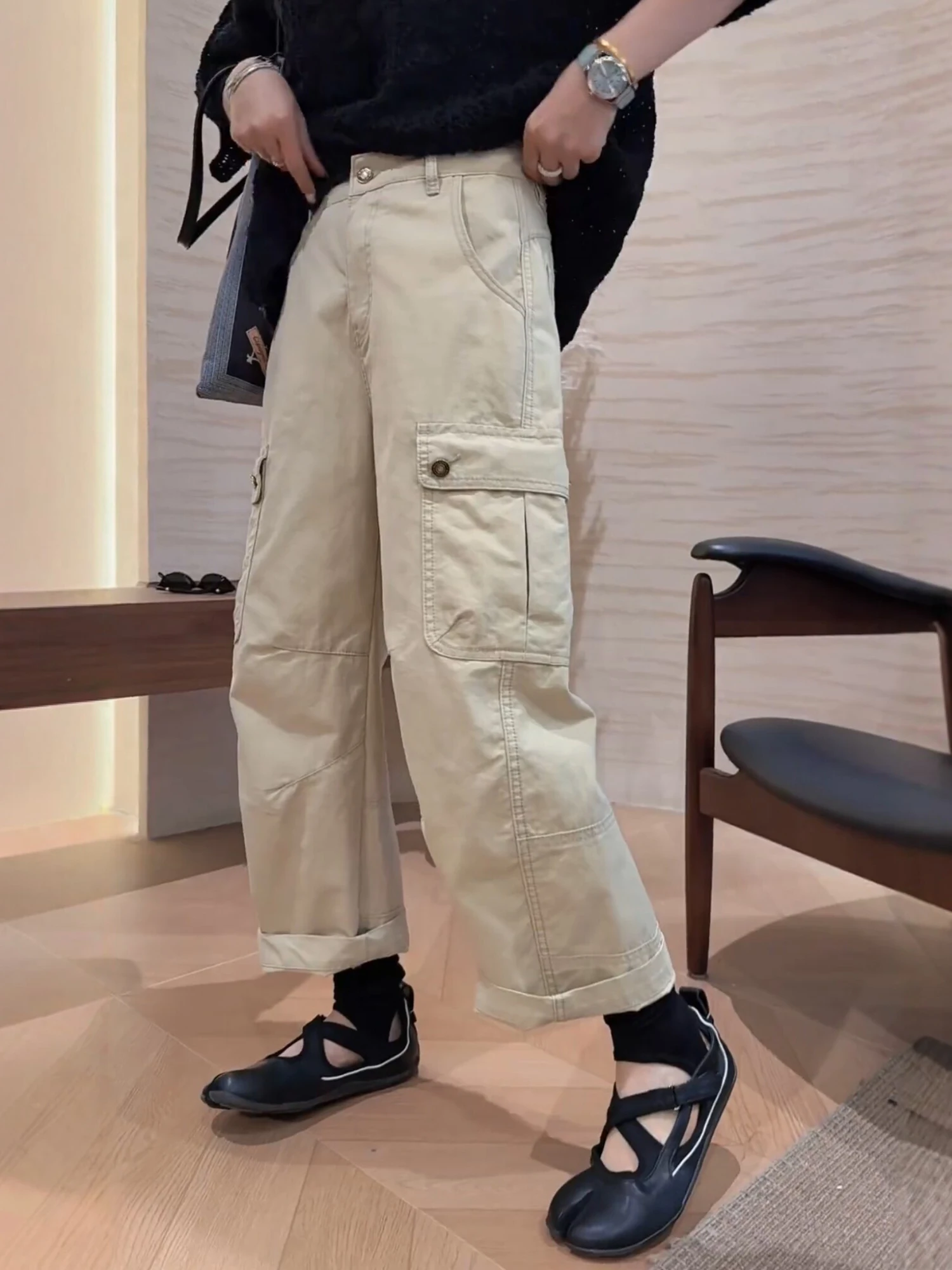Loose Fit Summer New Style Slimming Denim Work Pants High Waist Wide Leg Casual Jeans plus Size Eighteen Inches Trousers
Loose Fit Summer New Style Slimming Denim Work Pants High Waist Wide Leg Casual Jeans plus Size Eighteen Inches Trousers