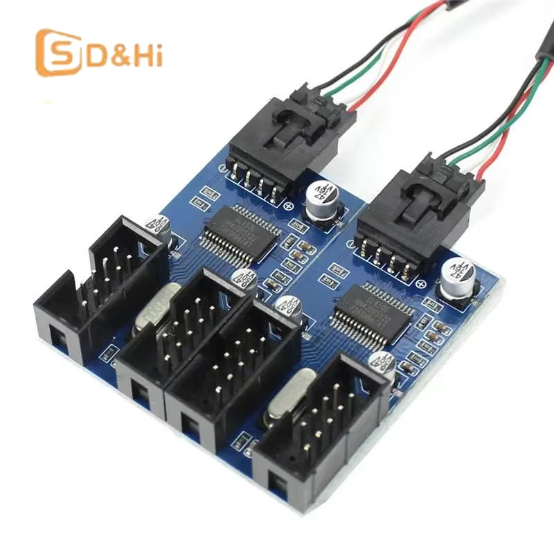 1Pcs 1 To 4 Extension Cable Adapter 9Pin USB Splitter Motherboard USB Female Interface Header Splitter 9Pin USB HUB Connectors
1Pcs 1 To 4 Extension Cable Adapter 9Pin USB Splitter Motherboard USB Female Interface Header Splitter 9Pin USB HUB Connectors