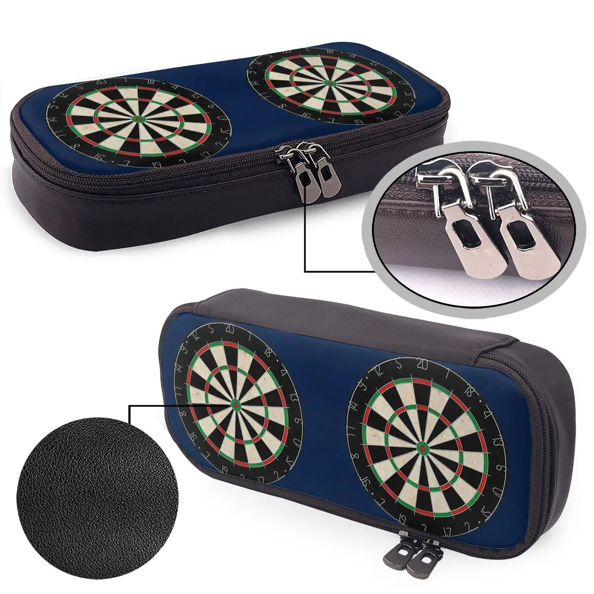 Winmau Blade Dartboard Leather Pencil Case for Students School Pen Box Pencil Bag Stationery Supplies Pen Holder Bag
Winmau Blade Dartboard Leather Pencil Case for Students School Pen Box Pencil Bag Stationery Supplies Pen Holder Bag
