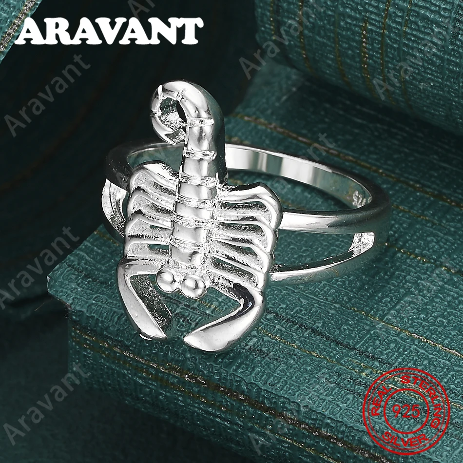 925 Sterling Silver Scorpion Ring (7-10#) - Vintage Style, Personalized Accessory, Gift, Jewelry
925 Sterling Silver Scorpion Ring (7-10#) - Vintage Style, Personalized Accessory, Gift, Jewelry