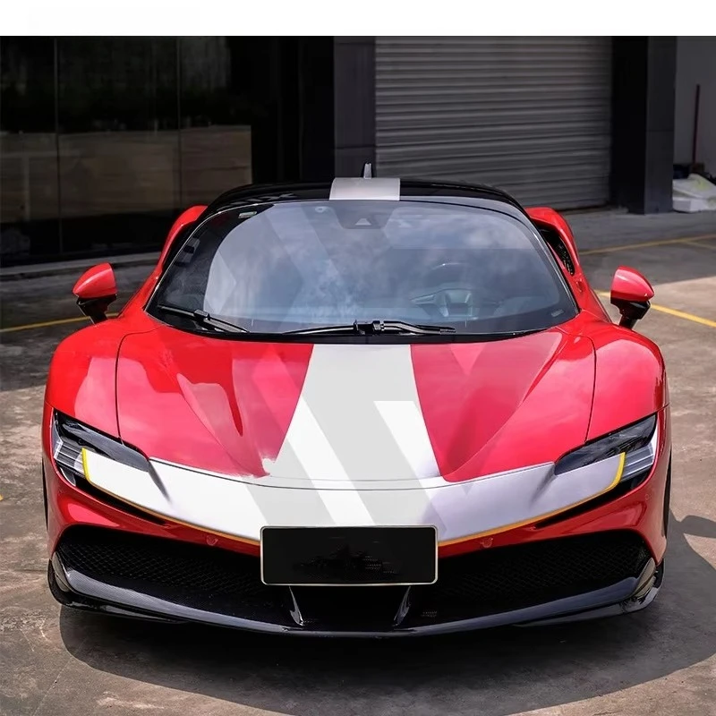 OEM Style Dry Carbon Fiber Car Parts Front Bumper Center Lip for SF90 2019-2022 Carbon Center Lip
OEM Style Dry Carbon Fiber Car Parts Front Bumper Center Lip for SF90 2019-2022 Carbon Center Lip