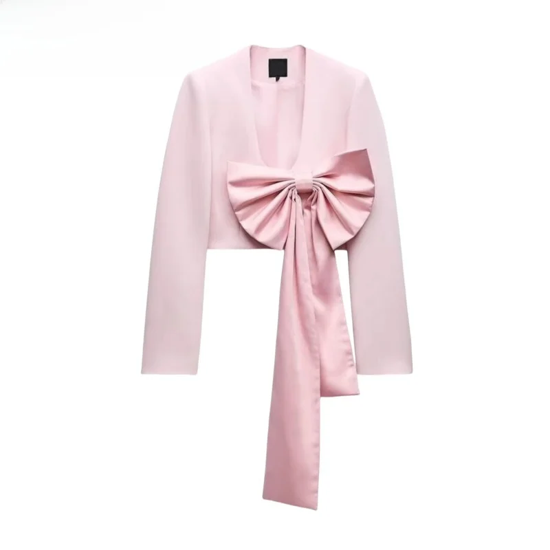Silk Satin ort Top Suit Jaet Women's Autumn New Sle V-ne Knot Decorated Dring Long Sve Slim Fit Pure ...
Silk Satin ort Top Suit Jaet Women's Autumn New Sle V-ne Knot Decorated Dring Long Sve Slim Fit Pure ...