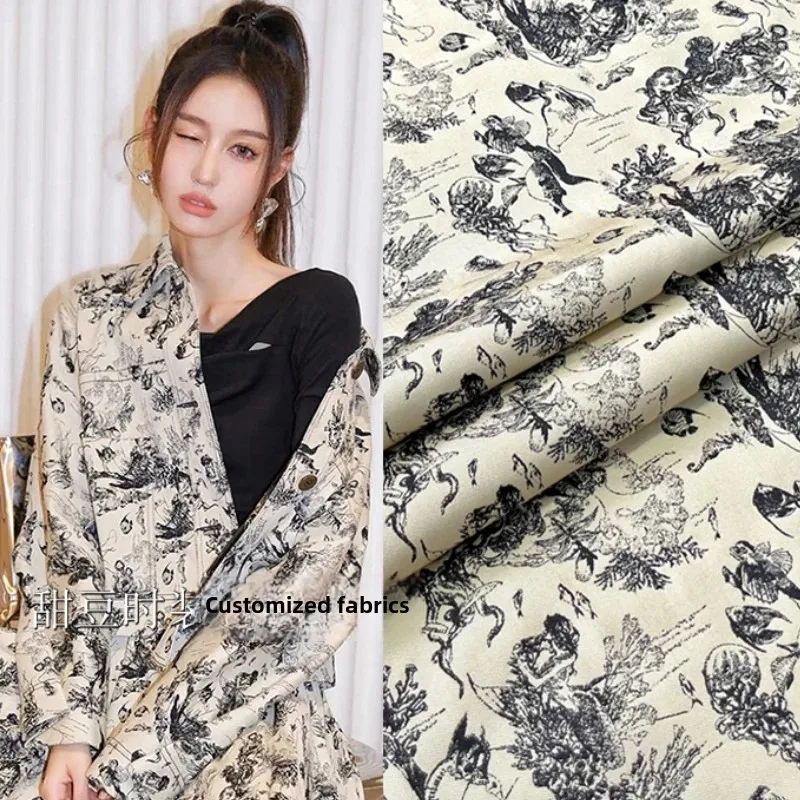 Окрашенная в пряжу парчовая жаккардовая ткань, модный тотемный плащ, платье, одежда, европейский бренд, модный дизайн, шитье, оптовая продажа, ткань
Окрашенная в пряжу парчовая жаккардовая ткань, модный тотемный плащ, платье, одежда, европейский бренд, модный дизайн, шитье, оптовая продажа, ткань