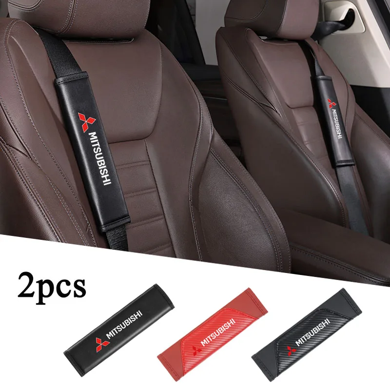 2pcs Car Seat Belt Cover Leather Shoulder Pad Accessories For Mitsubishi L200 ASX Mirage Attrage Eclipse Cross Xpander Outlander
2pcs Car Seat Belt Cover Leather Shoulder Pad Accessories For Mitsubishi L200 ASX Mirage Attrage Eclipse Cross Xpander Outlander