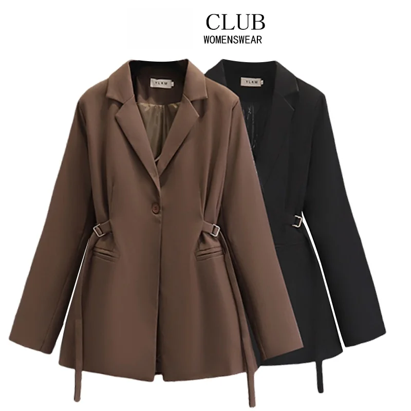 Повседневный женский костюм больших размеров Jaet, модный, с застежкой на талии, профессиональный, весна 202, Новое поступление, Ele Commute Wind
Повседневный женский костюм больших размеров Jaet, модный, с застежкой на талии, профессиональный, весна 202, Новое поступление, Ele Commute Wind