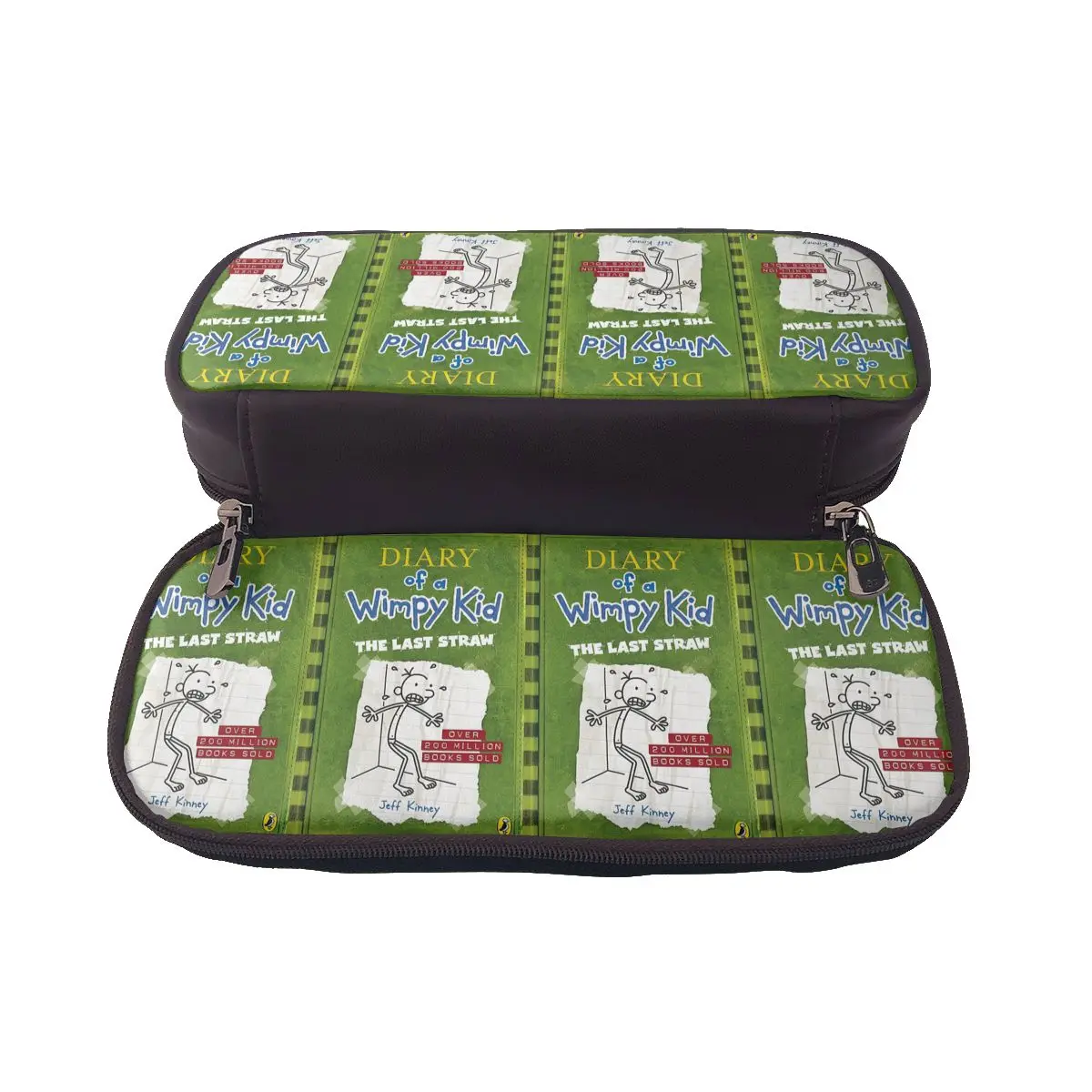 Diary Of A Wimpy Kid The Last Straw Cover Leather Pencil Case for Students Pen Box Pencil Bag Stationery Supplies Pen Holder Bag
Diary Of A Wimpy Kid The Last Straw Cover Leather Pencil Case for Students Pen Box Pencil Bag Stationery Supplies Pen Holder Bag