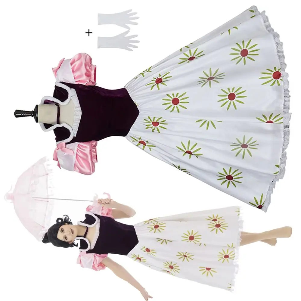 Tightrope Walker Cosplay Costume Women Girls Sweet Elegant Printed Dress Halloween Carnival Party Roleplay
Tightrope Walker Cosplay Costume Women Girls Sweet Elegant Printed Dress Halloween Carnival Party Roleplay