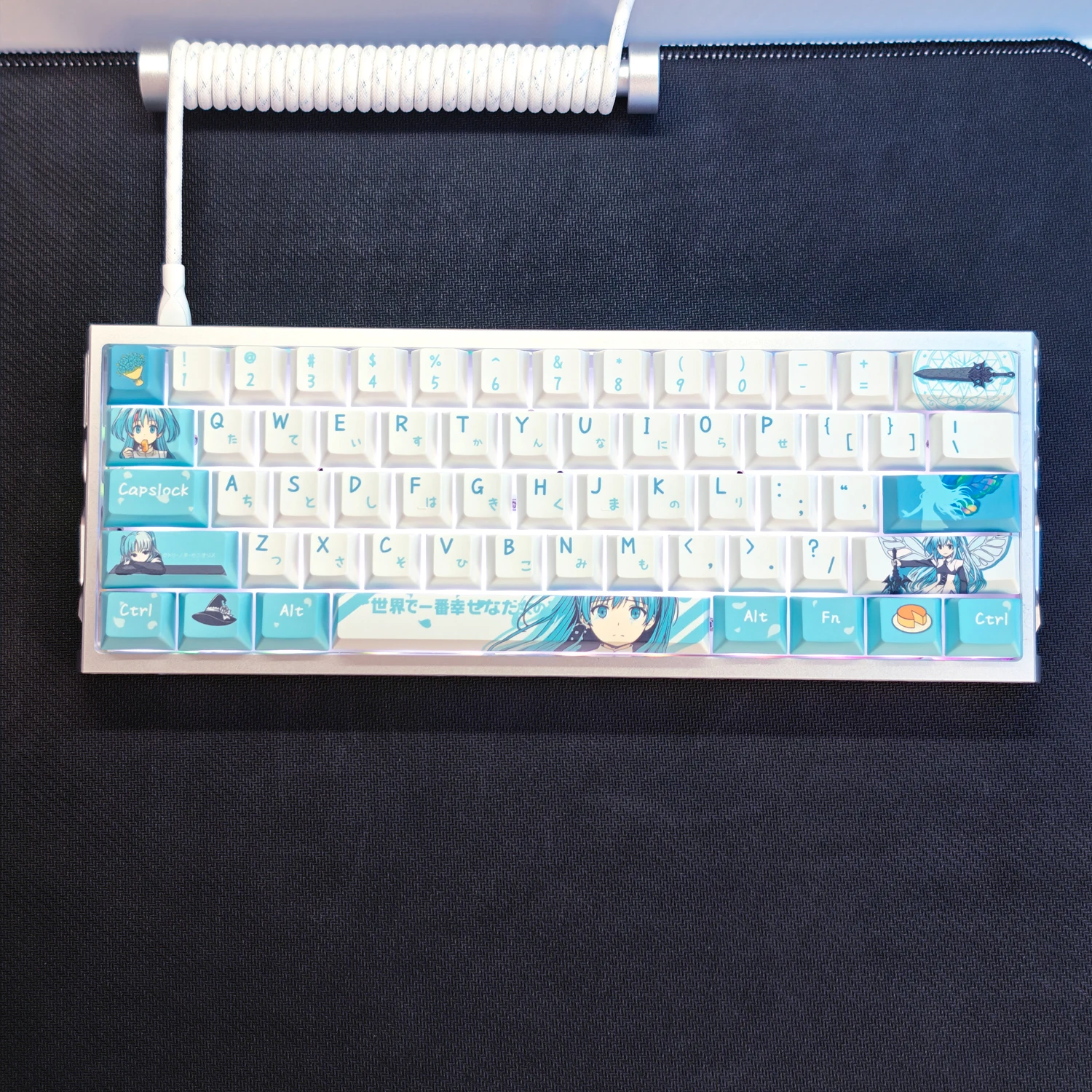 73 Keys Kirdori Keycaps Are Engraved Two-dimensional Theme Original Height PBTace60 Mad60 Keyboard Cap
73 Keys Kirdori Keycaps Are Engraved Two-dimensional Theme Original Height PBTace60 Mad60 Keyboard Cap