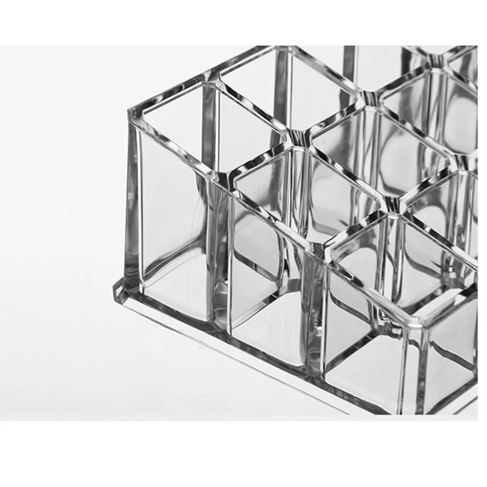 24 Compartments Clear Hard Acrylic Lipstick Organizer Portable Storage Box Jewelry Display Case Multi-Use
24 Compartments Clear Hard Acrylic Lipstick Organizer Portable Storage Box Jewelry Display Case Multi-Use