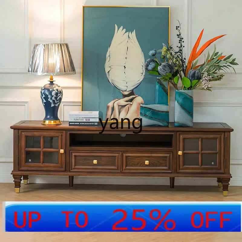 LH American solid wood TV cabinet coffee table combination solid wood retro living room TV cabinet
LH American solid wood TV cabinet coffee table combination solid wood retro living room TV cabinet