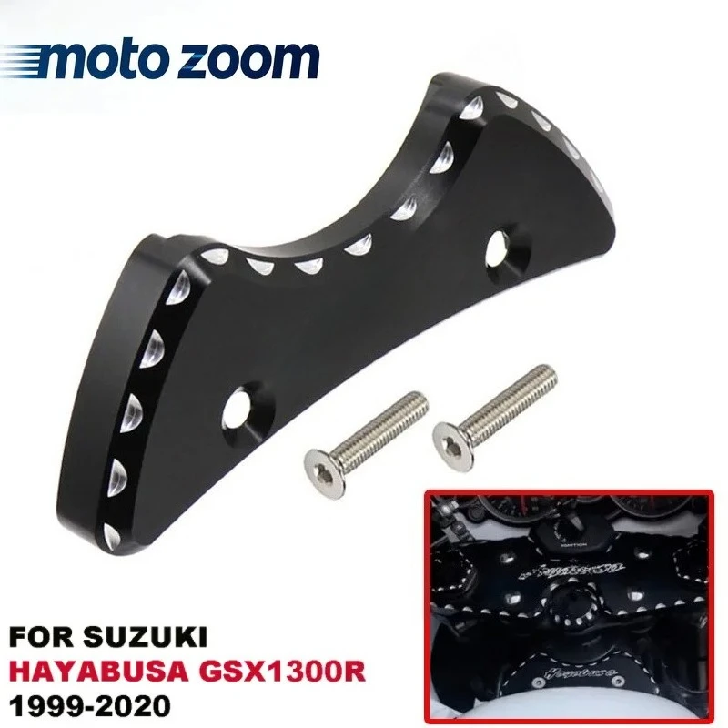 For SUZUKI Hayabusa GSX1300R GSX 1300R 1997-2020 3D CNC Aluminum Front Top Fork Upper Triple Tree Clamp Handlebar Holder Bracket
For SUZUKI Hayabusa GSX1300R GSX 1300R 1997-2020 3D CNC Aluminum Front Top Fork Upper Triple Tree Clamp Handlebar Holder Bracket