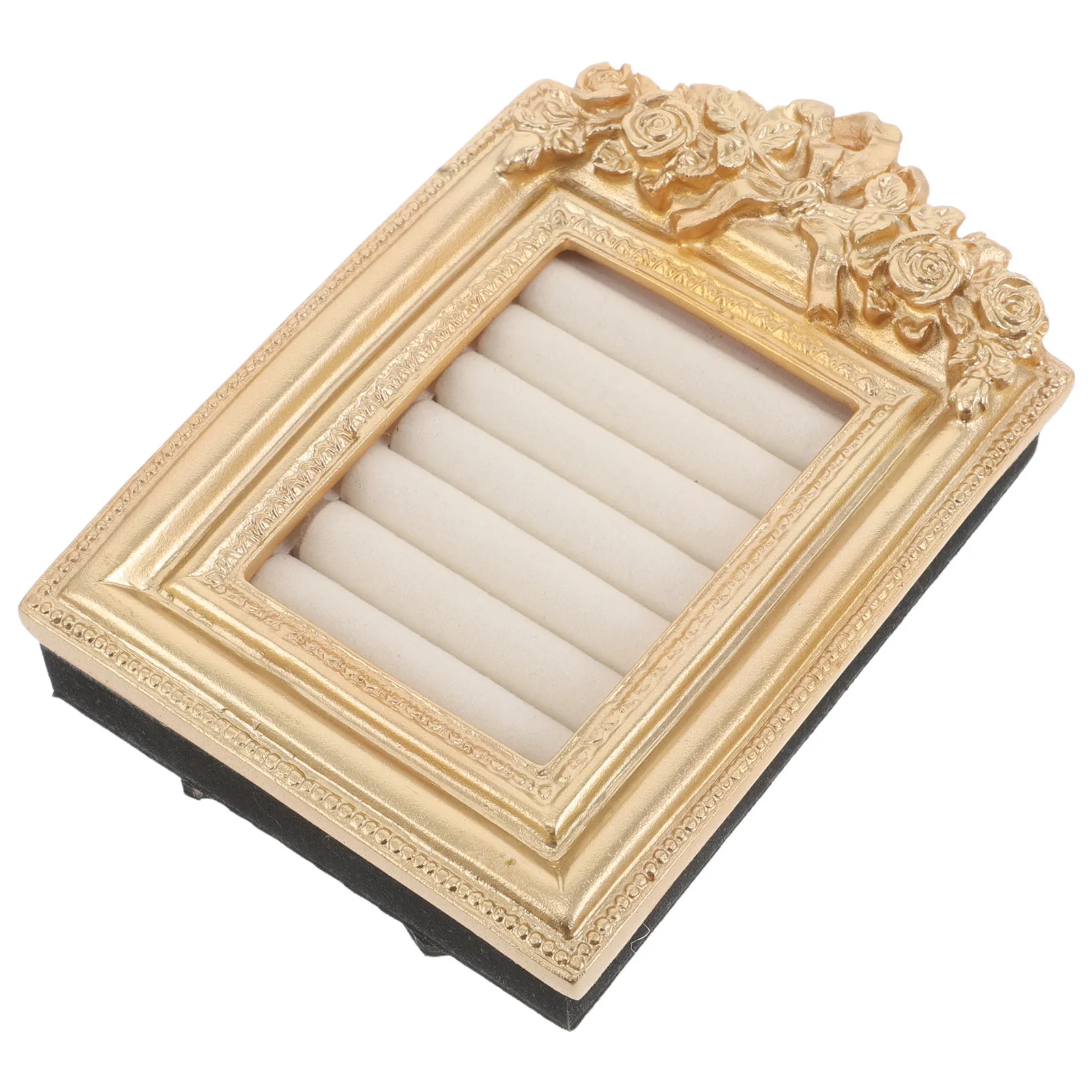 Baroque Vintage Ring Holder Jewelry Display Stand Small Decorative Tray Engagement Wedding Anniversary Jewelry Storage Organizer
Baroque Vintage Ring Holder Jewelry Display Stand Small Decorative Tray Engagement Wedding Anniversary Jewelry Storage Organizer