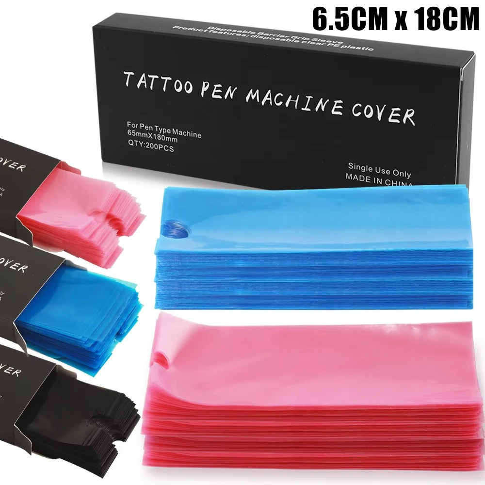 200pcs Big Size Tattoo Pen Bags Tattoo Pen Machine Sleeves Covers 3 Colors Clip Cable Sleeves Tattoo Accessorie
200pcs Big Size Tattoo Pen Bags Tattoo Pen Machine Sleeves Covers 3 Colors Clip Cable Sleeves Tattoo Accessorie