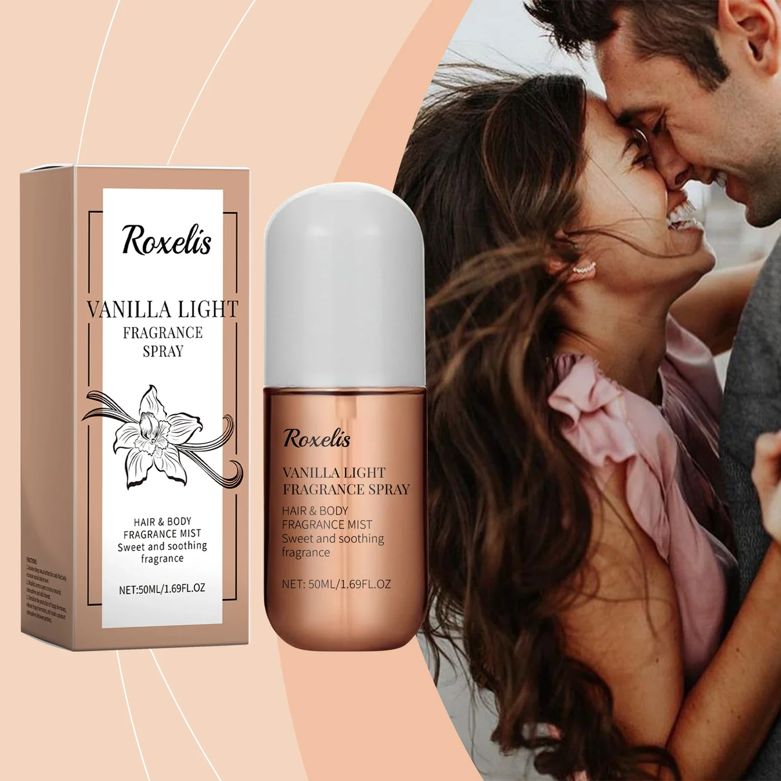 50ML Lasting Charming Perfume Pheromone Fresh Fragrance Dating Atmosphere Sexy Attractive Confidence Men Women Daily Perfume
50ML Lasting Charming Perfume Pheromone Fresh Fragrance Dating Atmosphere Sexy Attractive Confidence Men Women Daily Perfume