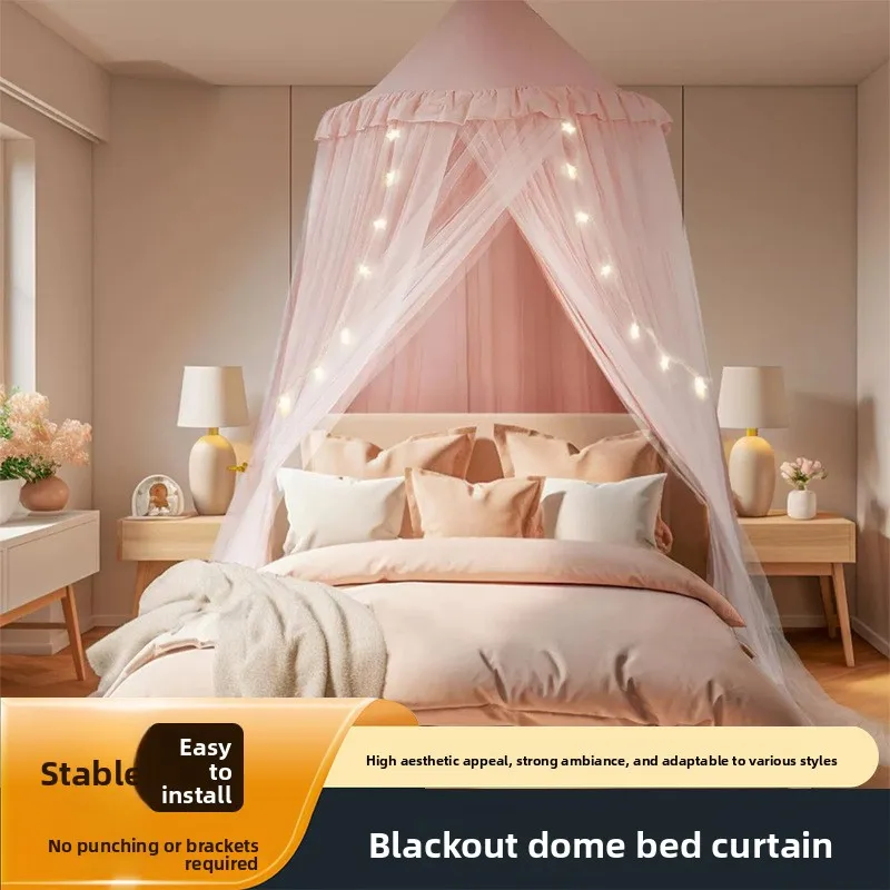 Double-layer Burqa Net Ceiling Integrated Bed Mantle Princess Blackout Dome Bed Curtain Mosquito Net Anti-drop Mosquito Net
Double-layer Burqa Net Ceiling Integrated Bed Mantle Princess Blackout Dome Bed Curtain Mosquito Net Anti-drop Mosquito Net