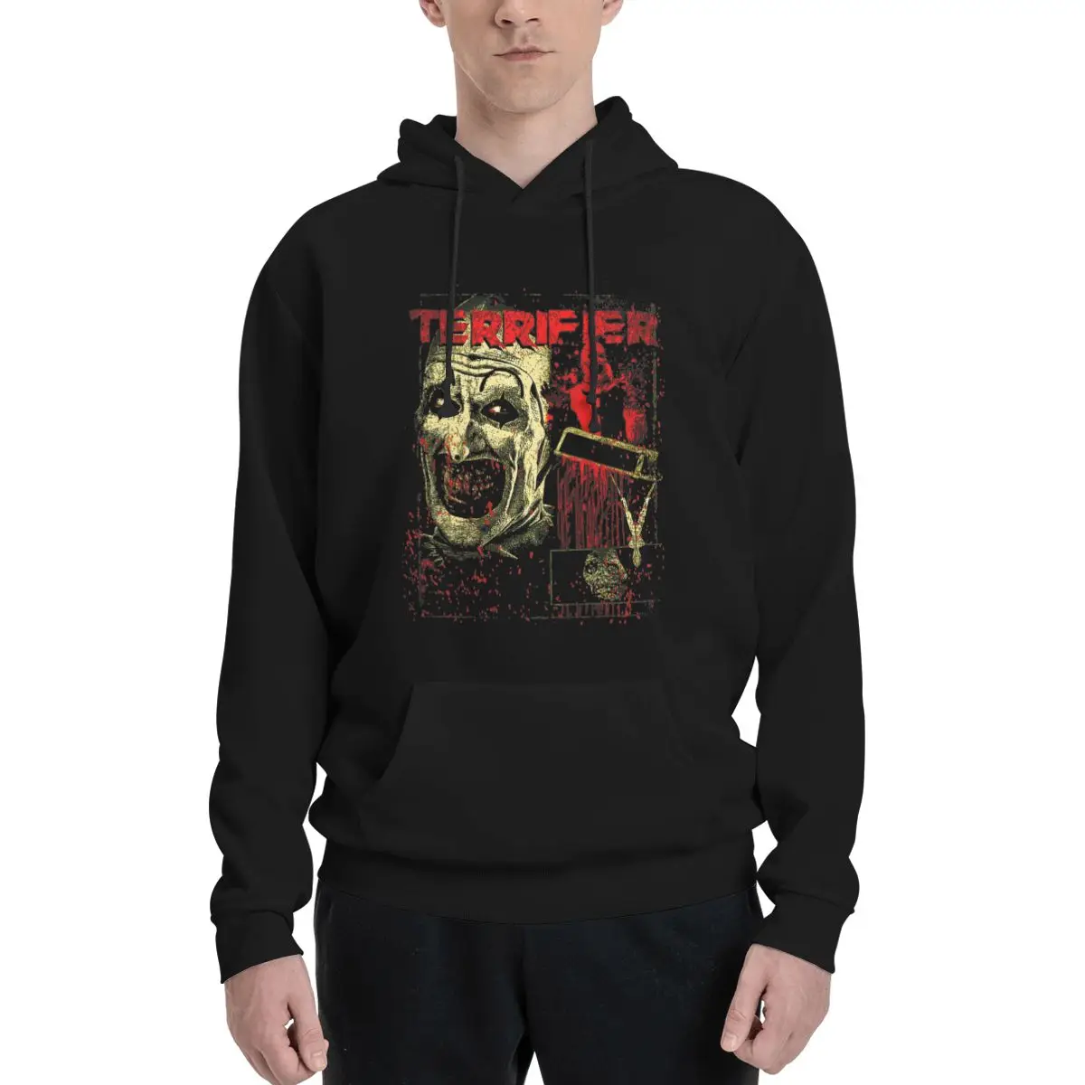 Hallowen Horror Vintage scary Films Funny Terrifier mens clothing winter clothes man street wear clothes graphic hoodies for men
Hallowen Horror Vintage scary Films Funny Terrifier mens clothing winter clothes man street wear clothes graphic hoodies for men