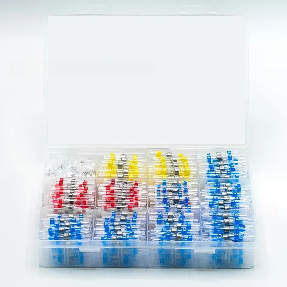 100-500pcs boxed terminal insulation waterproof connector heat shrinkable solder ring combination set
100-500pcs boxed terminal insulation waterproof connector heat shrinkable solder ring combination set