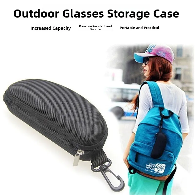 Large Portable Sports Outdoor Cycling Glasses Storage Box Mountain Climbing Sunglasses Protective Bag Hanging Bag Storage Case
Large Portable Sports Outdoor Cycling Glasses Storage Box Mountain Climbing Sunglasses Protective Bag Hanging Bag Storage Case