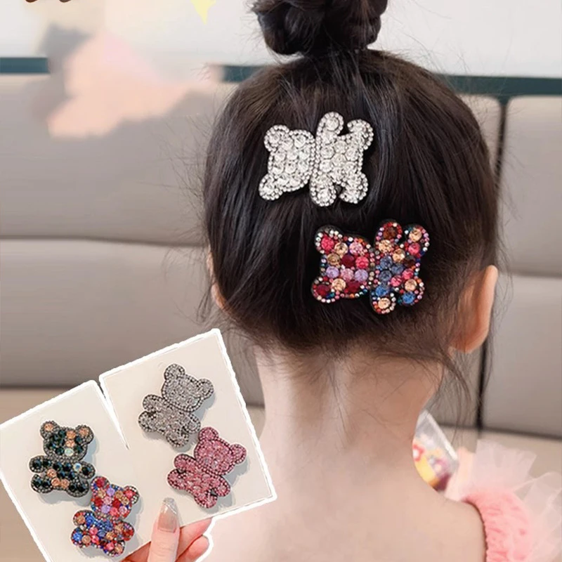 4 Pcs Children's Hair Clips Set Fashion Versatile Hair Pin High-quality Hair Accessories Rhinestones Shining Creative Sweet Cute
4 Pcs Children's Hair Clips Set Fashion Versatile Hair Pin High-quality Hair Accessories Rhinestones Shining Creative Sweet Cute