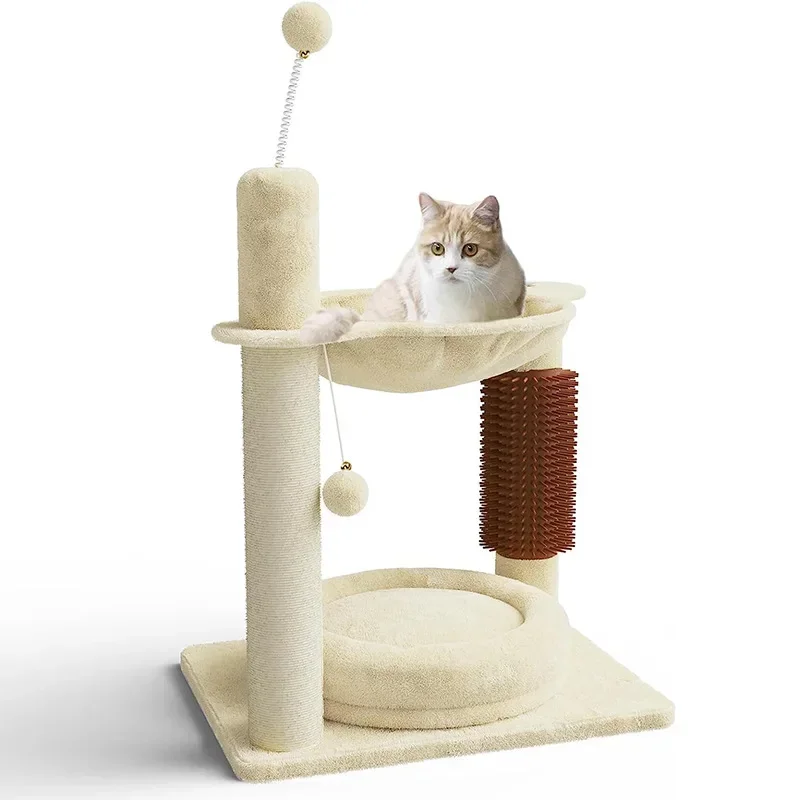 Cat climbing frame ne tree integrated jumping platform cat scratching board scratching column pet
Cat climbing frame ne tree integrated jumping platform cat scratching board scratching column pet