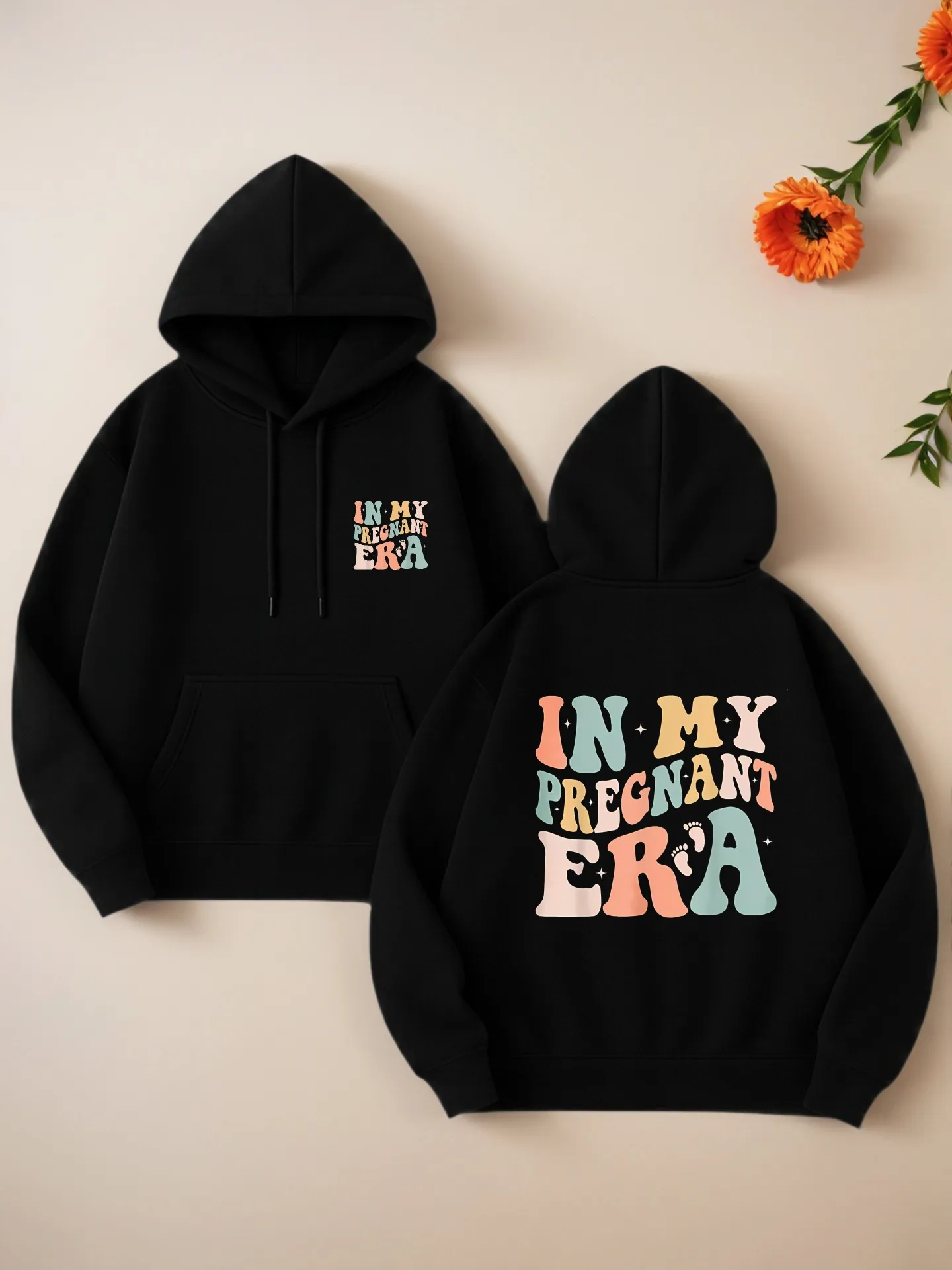 Women’s Essential Hoodie, Letter Print, Aesthetic Style, Soft Fabric, Casual Everyday Wear, For Teens
Women’s Essential Hoodie, Letter Print, Aesthetic Style, Soft Fabric, Casual Everyday Wear, For Teens