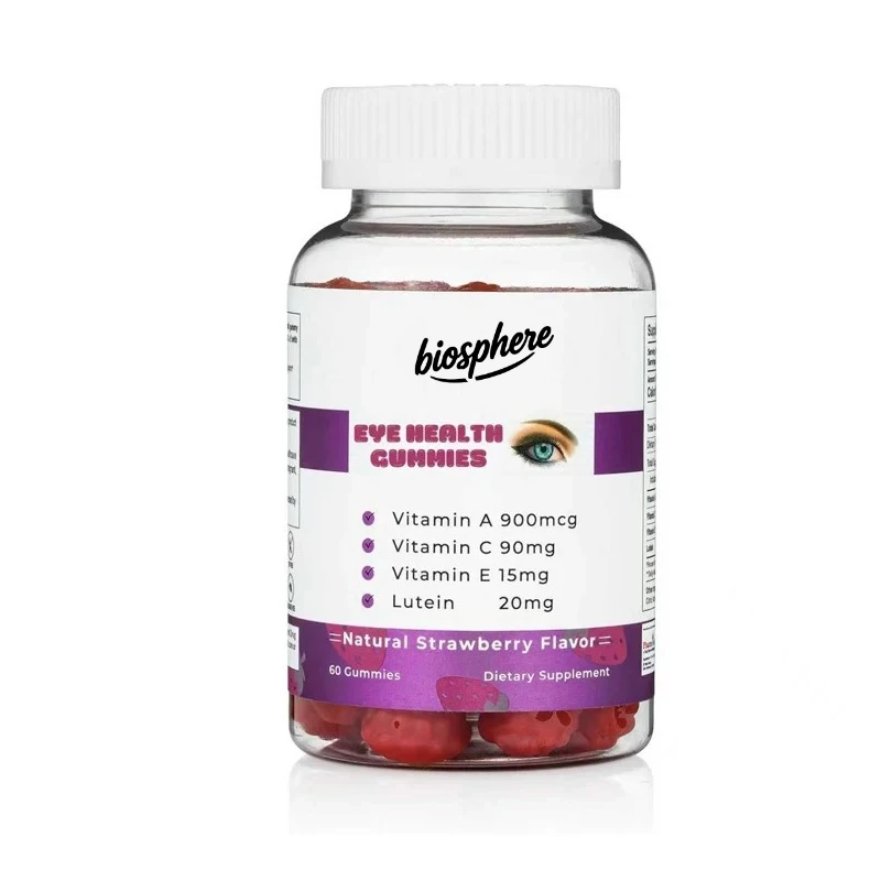 Eye health support gummies - Vitamin A+C+E+lutein, gluten free, vegetarian -60 gummies
Eye health support gummies - Vitamin A+C+E+lutein, gluten free, vegetarian -60 gummies