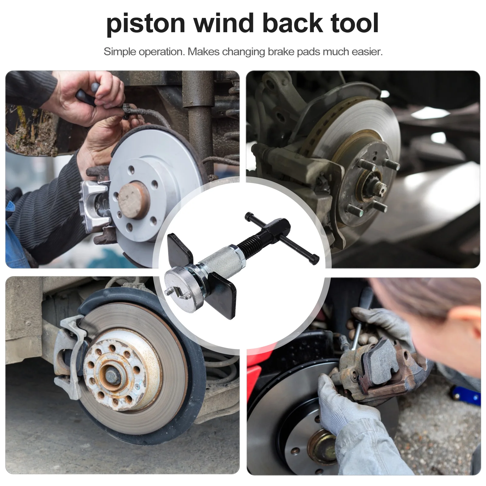 1Set Brake Adjust Tool Premium Disc Brake Caliper Piston Kit for Auto Car Rear Pad Replacement Easy Installation
1Set Brake Adjust Tool Premium Disc Brake Caliper Piston Kit for Auto Car Rear Pad Replacement Easy Installation