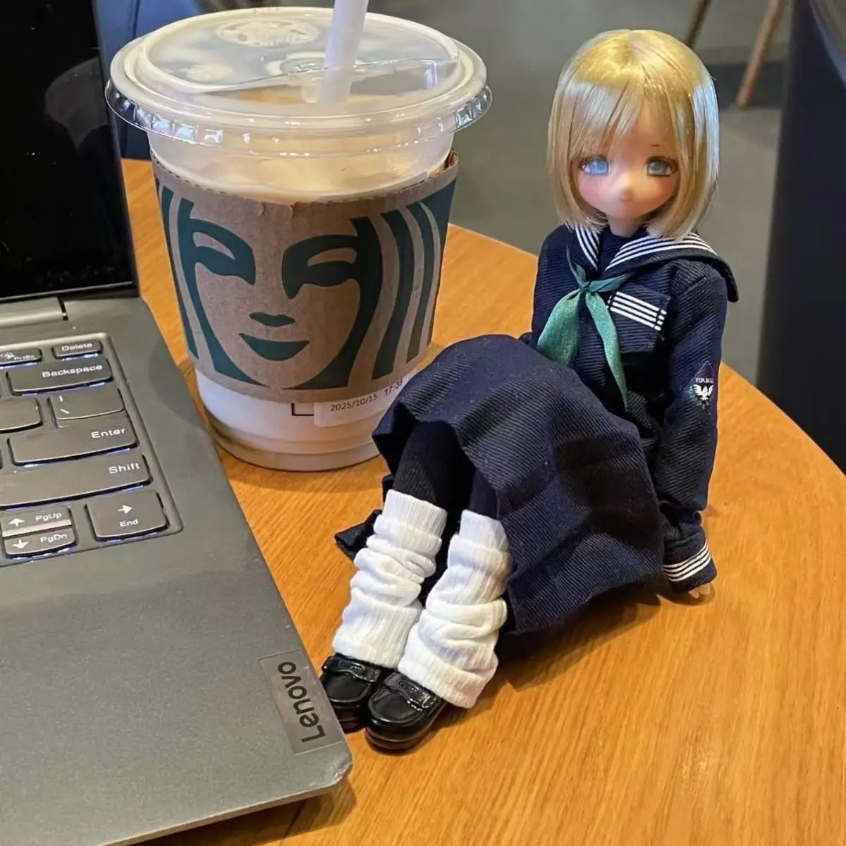 Generic Doll School Uniform Navy Sailor Style BJD Clothes For 1/6 BJD Ob22 Ob24 Blythe Azone Licca Collectible Dress Up Dolls
Generic Doll School Uniform Navy Sailor Style BJD Clothes For 1/6 BJD Ob22 Ob24 Blythe Azone Licca Collectible Dress Up Dolls