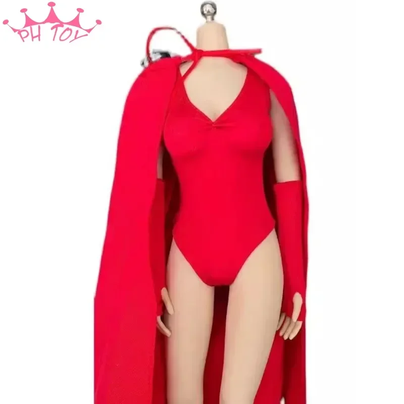 1/6 Scale Female Soldier Red Witch Cloak Tight Underwear Set Combat Clothes Model for 12" Action Figure PH TBL Body Doll Gift
1/6 Scale Female Soldier Red Witch Cloak Tight Underwear Set Combat Clothes Model for 12" Action Figure PH TBL Body Doll Gift