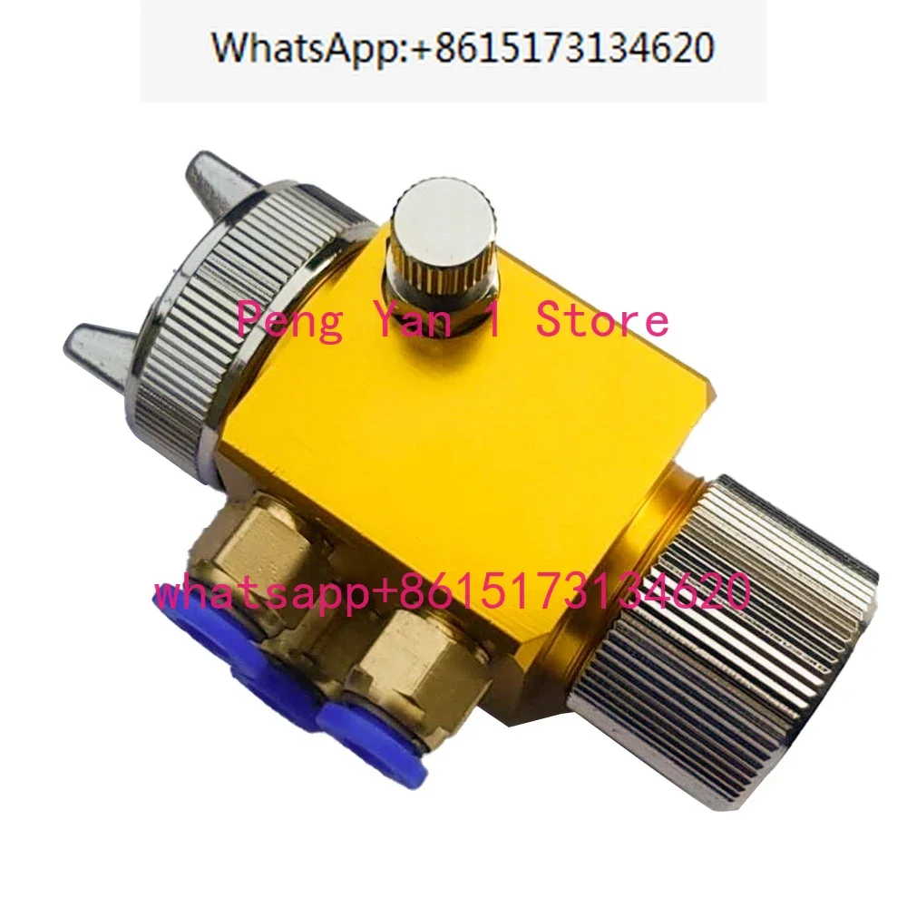 Автоматический распылитель A-100 из нержавеющей стали, специальная распылительная насадка для сборочных линий, 0.8мм, 1.0мм, 1.3мм, для блистерной упаковки, для распыления краски
Автоматический распылитель A-100 из нержавеющей стали, специальная распылительная насадка для сборочных линий, 0.8мм, 1.0мм, 1.3мм, для блистерной упаковки, для распыления краски