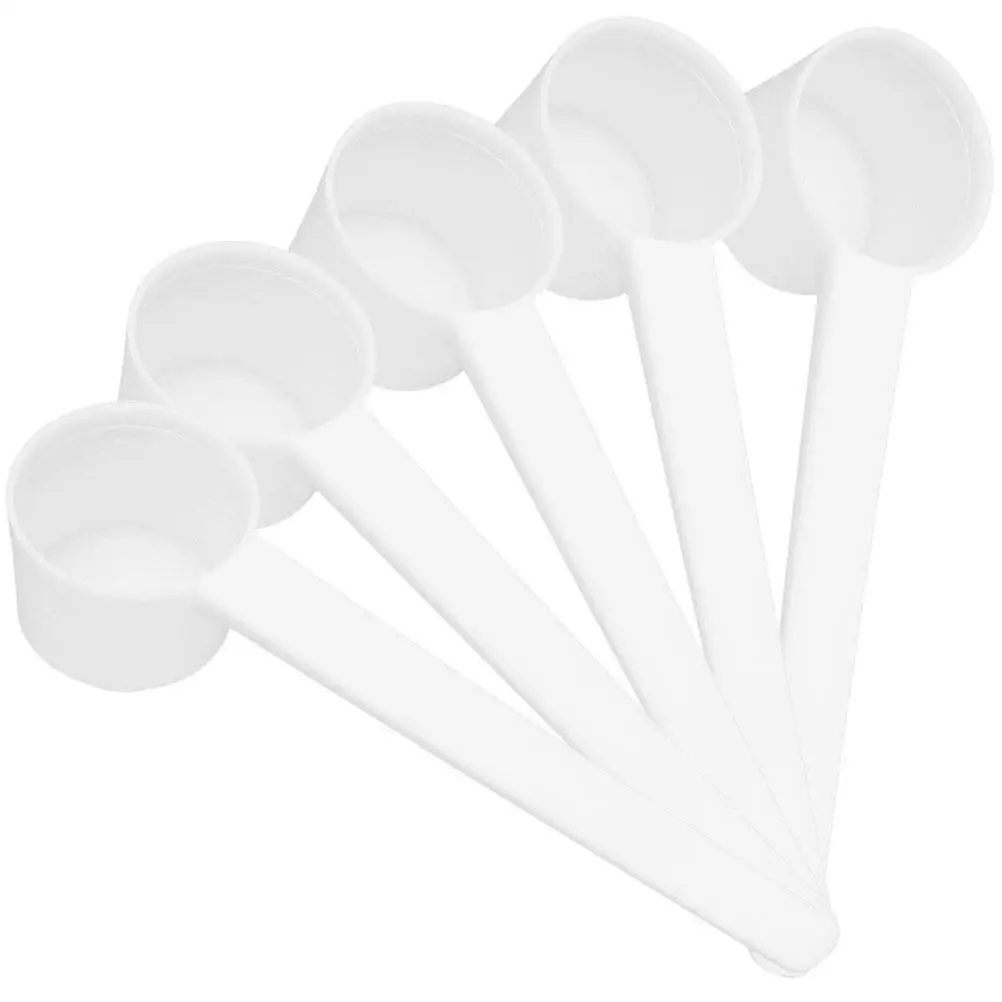 50 Pcs Coffee 5g Measuring Spoon Newborn Scoops Dual Sided Magnetic Spoons Plastic Silverware Gram
50 Pcs Coffee 5g Measuring Spoon Newborn Scoops Dual Sided Magnetic Spoons Plastic Silverware Gram