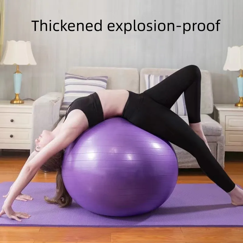 Anti-Burst Yoga Ball, With Air Pump And Thickened Stability Balance For Physical Fitness Exercise Fitness Ball Yoga Ball
Anti-Burst Yoga Ball, With Air Pump And Thickened Stability Balance For Physical Fitness Exercise Fitness Ball Yoga Ball