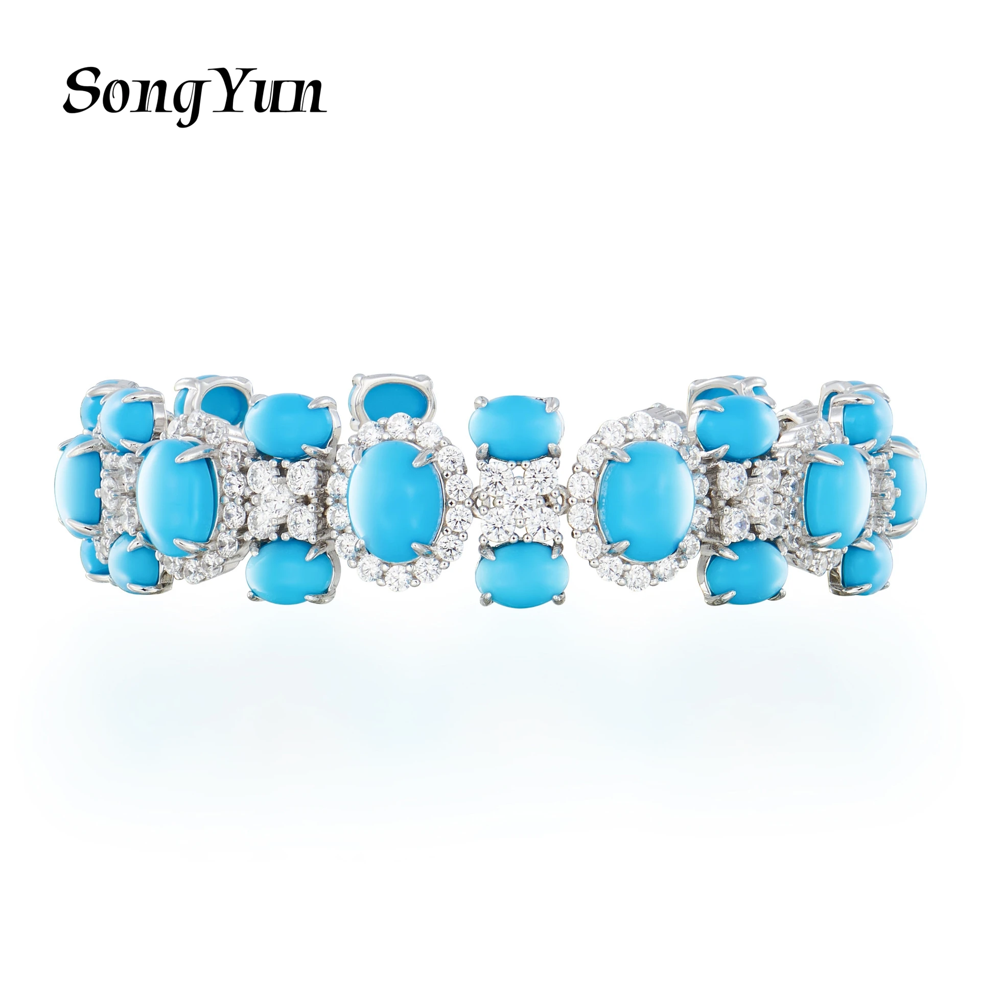 SongYun Jewelry 925 Sterling Silver Bangle 5A CZ Gemstones Designer HCD Gemstones 925 Sterling Silver Bangles Accessories
SongYun Jewelry 925 Sterling Silver Bangle 5A CZ Gemstones Designer HCD Gemstones 925 Sterling Silver Bangles Accessories
