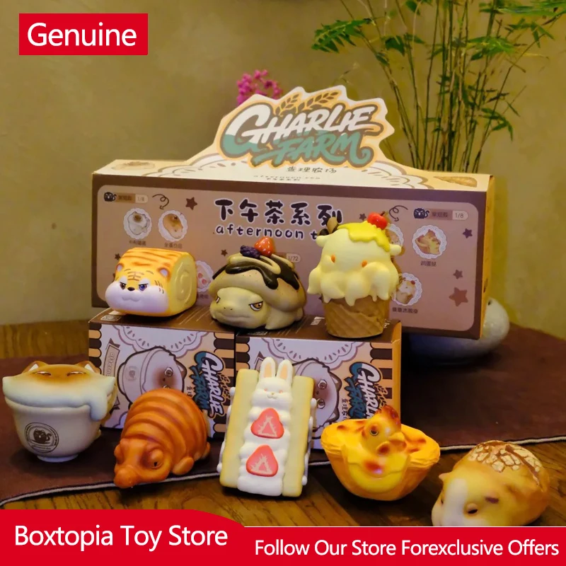 Genuine Senzii Blind Box Collectible Figure Afternoon Tea Series Charlie Farm Pancake Style Decoration Gift For Adult Collectors
Genuine Senzii Blind Box Collectible Figure Afternoon Tea Series Charlie Farm Pancake Style Decoration Gift For Adult Collectors