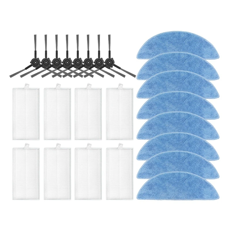 A36F Hot For ECOVACS Y1 PRO / Y1 PRO PLUS Robot Vacuum Cleaner Side Brush Hepa Filter Mop Cloth Accessories Replacement
A36F Hot For ECOVACS Y1 PRO / Y1 PRO PLUS Robot Vacuum Cleaner Side Brush Hepa Filter Mop Cloth Accessories Replacement