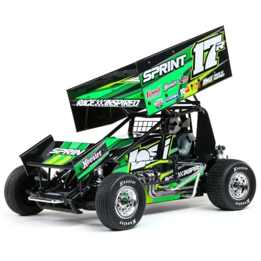 22S Sprint RTR Green 1/10 2 Wheel Drive LOS-1387T2 for off-road racing durable ABS plastic body vibrant green finish ready-to-r
22S Sprint RTR Green 1/10 2 Wheel Drive LOS-1387T2 for off-road racing durable ABS plastic body vibrant green finish ready-to-r