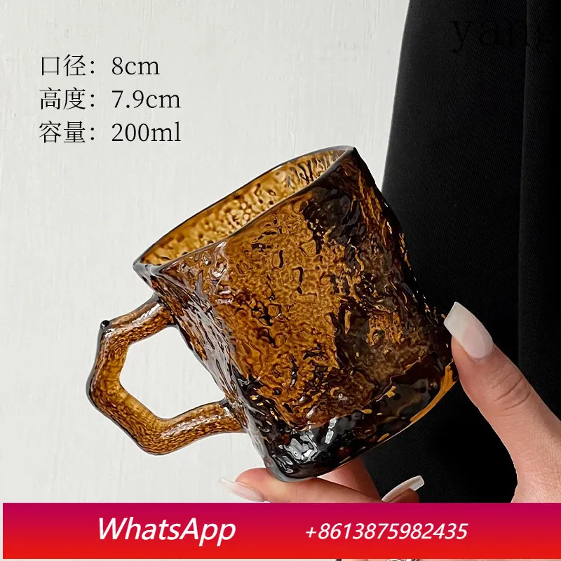 CX glacier glass with handle, high-end household beverage cup, coffee cup
CX glacier glass with handle, high-end household beverage cup, coffee cup