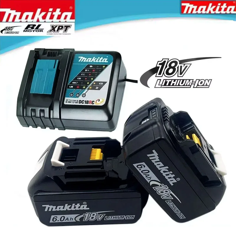 100% Genuine Makita 6Ah/5Ah/3Ah for Makita 18V Battery BL1830B BL1850B BL1850 BL1840 BL1860 Makita Replacement Lithium Battery
100% Genuine Makita 6Ah/5Ah/3Ah for Makita 18V Battery BL1830B BL1850B BL1850 BL1840 BL1860 Makita Replacement Lithium Battery
