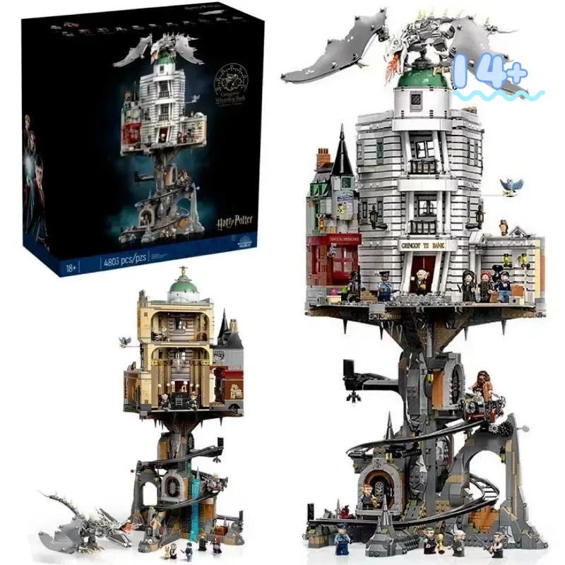 Строительные блоки Disney 76417 Gringotts Ironbelly Dragon, 4803 шт., в наличии, коллекционные, подарок на день рождения, Рождество, сувениры для вечеринок
Строительные блоки Disney 76417 Gringotts Ironbelly Dragon, 4803 шт., в наличии, коллекционные, подарок на день рождения, Рождество, сувениры для вечеринок
