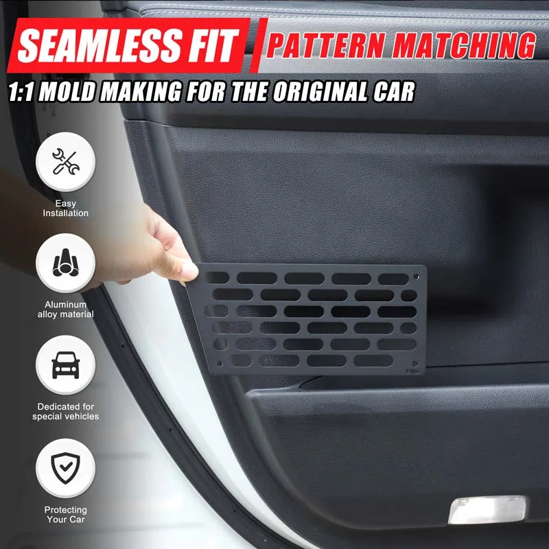 For Toyota Prado 250 LC250 Lexus GX 2024+ Aluminum alloy car front door inner door panel hanging net car Decorate accessories
For Toyota Prado 250 LC250 Lexus GX 2024+ Aluminum alloy car front door inner door panel hanging net car Decorate accessories