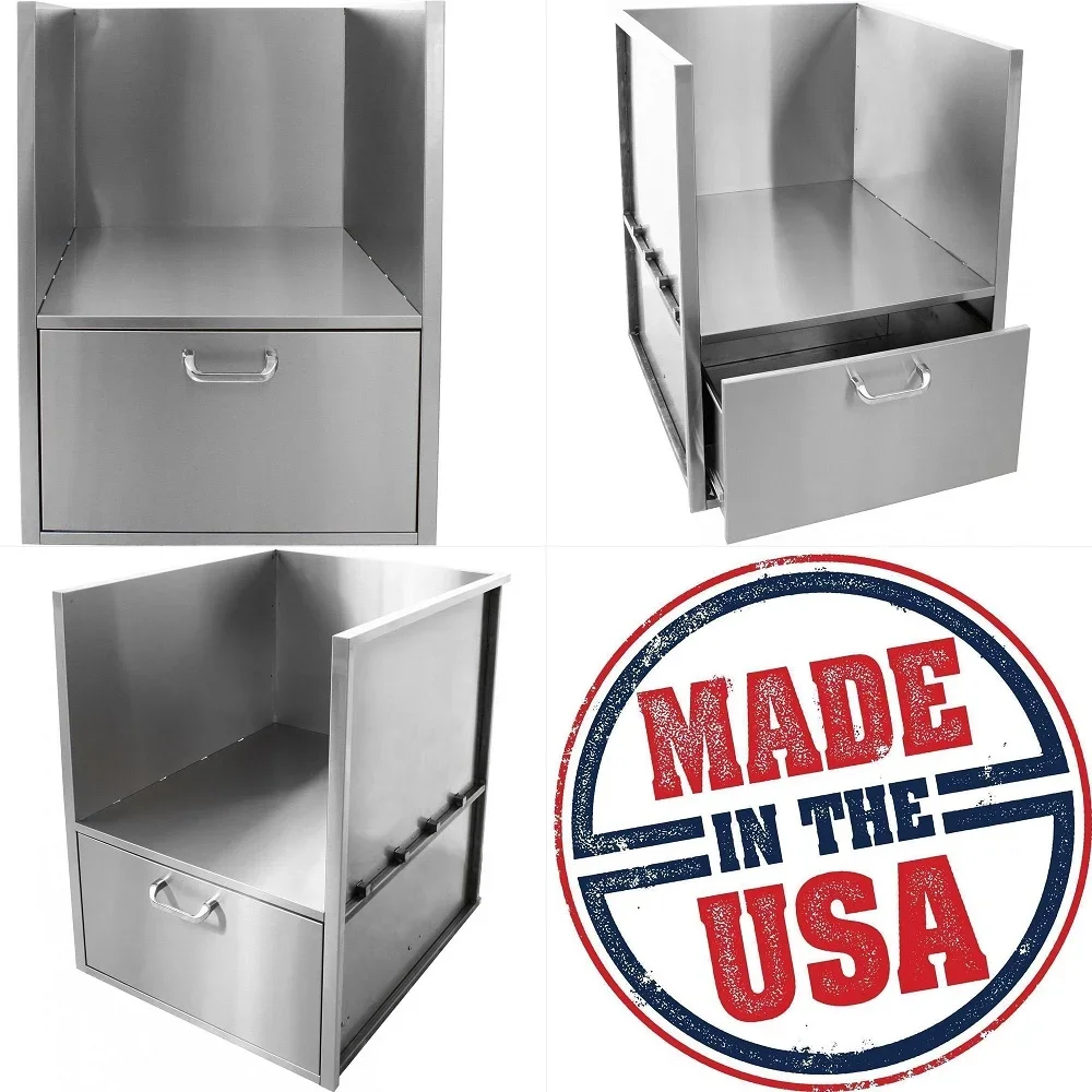 Signature Built in Universal Kamado Sleeve with Drawer BBQKMSLV20
Signature Built in Universal Kamado Sleeve with Drawer BBQKMSLV20