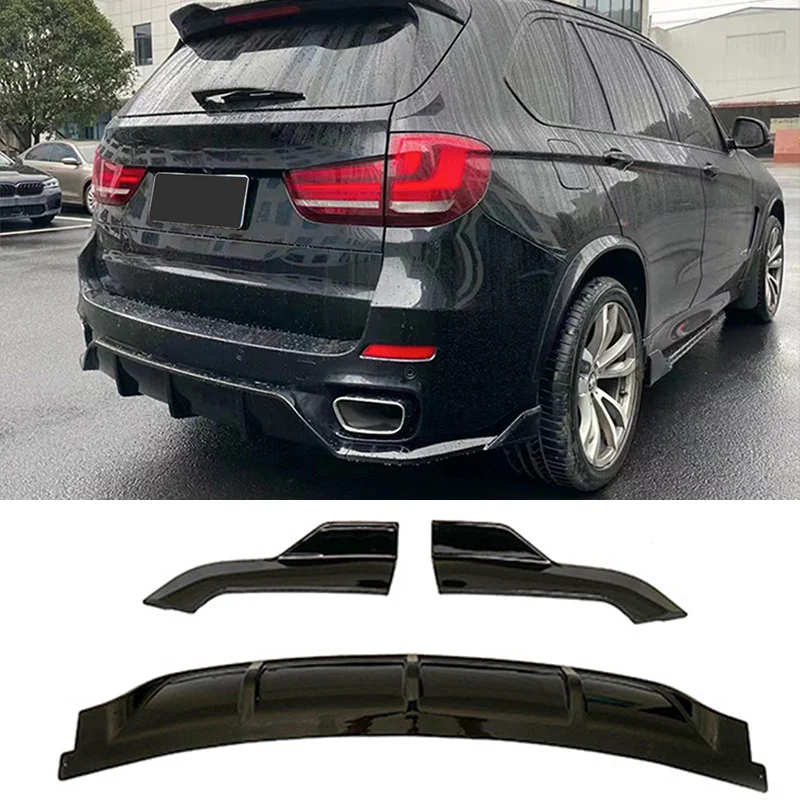 For BMW X5 F15 M Sport 2014 15 16 17 18 Rear Bumper Diffuser Lip Spoiler Side Splitter Glossy Black Exterior Accessories Parts
For BMW X5 F15 M Sport 2014 15 16 17 18 Rear Bumper Diffuser Lip Spoiler Side Splitter Glossy Black Exterior Accessories Parts