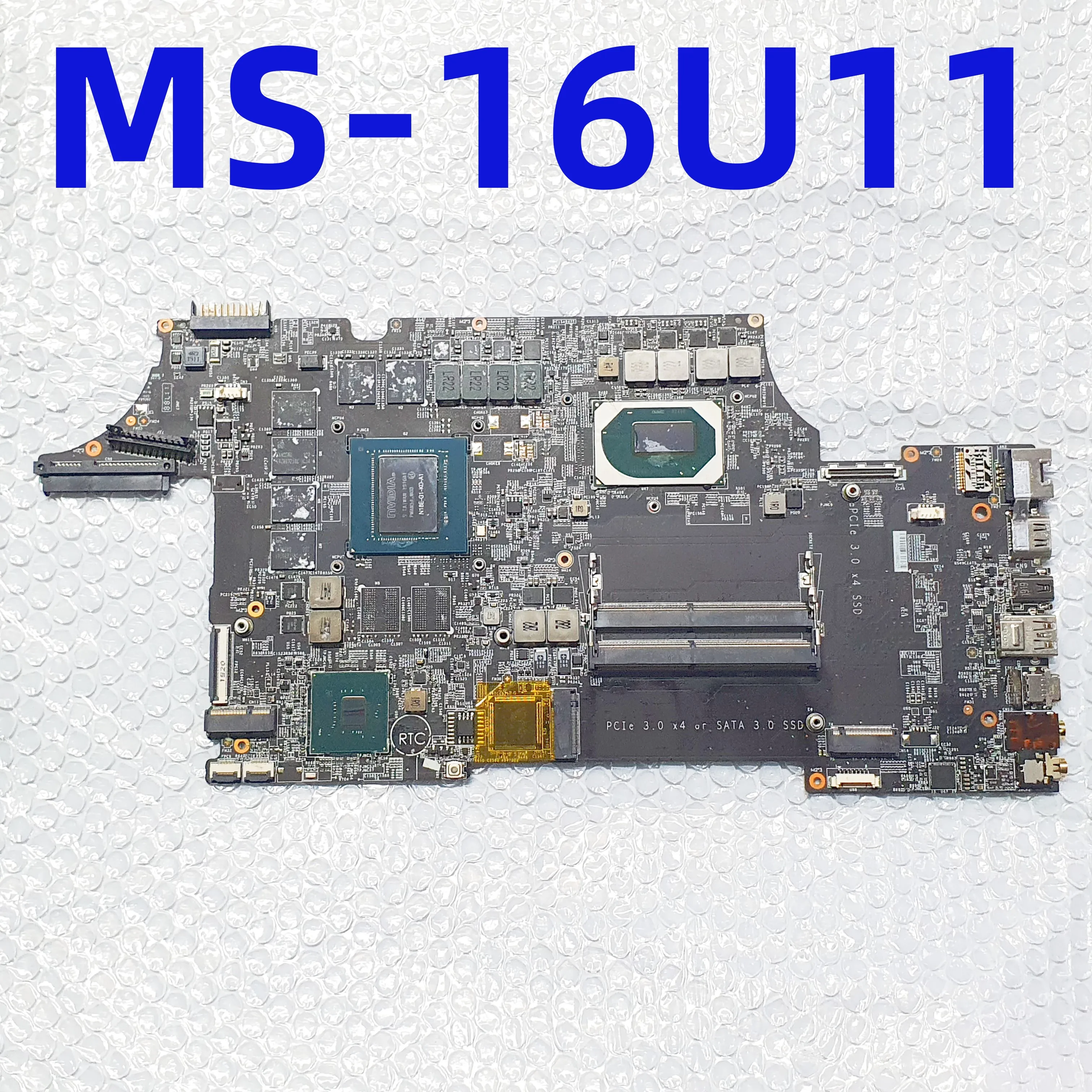 MS-16U11 VER 1.0 ДЛЯ материнской платы MSI GE65 RAIDER 9SF MS-16U1 с I7-9750H и GTX2060M протестирована нормально
MS-16U11 VER 1.0 ДЛЯ материнской платы MSI GE65 RAIDER 9SF MS-16U1 с I7-9750H и GTX2060M протестирована нормально