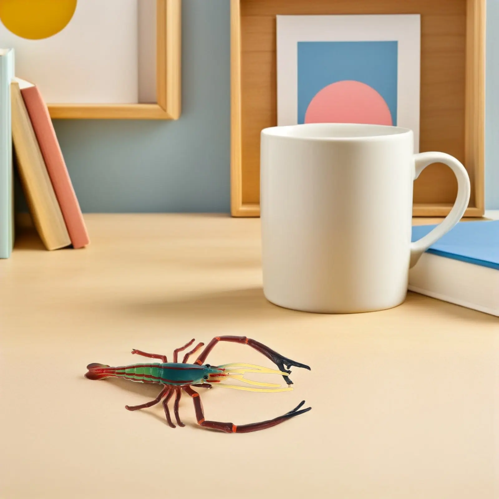 Mini Lobster Realistic Marine Animal Simulation Seafood Decor for Kids Cognitive Learning Ocean Theme Play Fake Shrimp
Mini Lobster Realistic Marine Animal Simulation Seafood Decor for Kids Cognitive Learning Ocean Theme Play Fake Shrimp