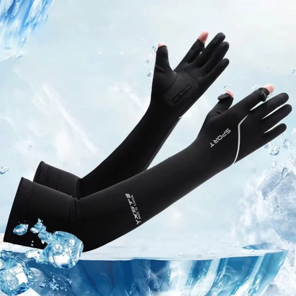 Polyester Sun Protection Sleeves Cooling Non-slip Summer Flip-Top Glove UV Protection Breathable Long Arm Sleeves Summer
Polyester Sun Protection Sleeves Cooling Non-slip Summer Flip-Top Glove UV Protection Breathable Long Arm Sleeves Summer