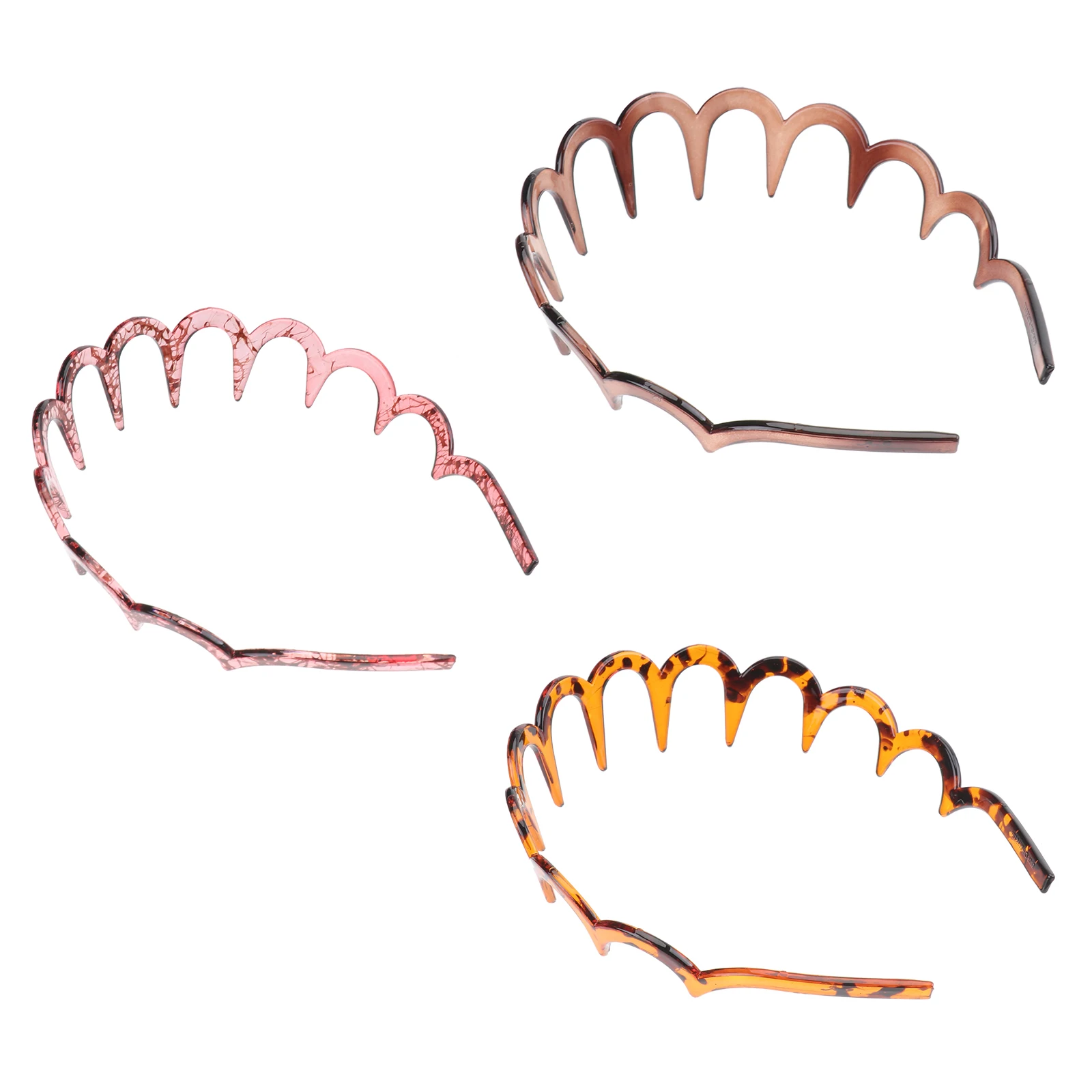 3pcs Hair Hoops Fashion Color Design Comfortable Texture Durable Long Life Women Headband Elegant Headdress Creative Headwear
3pcs Hair Hoops Fashion Color Design Comfortable Texture Durable Long Life Women Headband Elegant Headdress Creative Headwear