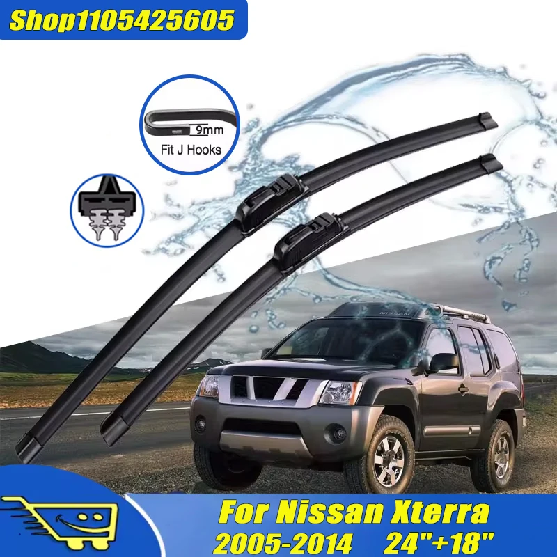 Front Wiper Blades Windshield Washer Windscreen Brushes Window Cutter Accessories 24"+18" For Nissan Xterra 2005-2014 2006 2007
Front Wiper Blades Windshield Washer Windscreen Brushes Window Cutter Accessories 24"+18" For Nissan Xterra 2005-2014 2006 2007