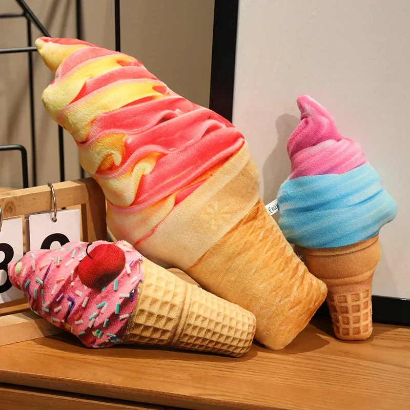 Lifelike Ice Cream Doll Plush Stuffed Cushion Sofa Bedding Decoration Dessert Throw Pillow Food Stuffed Children Gifts
Lifelike Ice Cream Doll Plush Stuffed Cushion Sofa Bedding Decoration Dessert Throw Pillow Food Stuffed Children Gifts